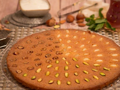 Hazelnuts Basbousa