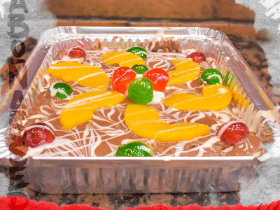 Chocolate And Fruits Pie