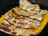 Charcoal Grilled Chicken Breasts Platter