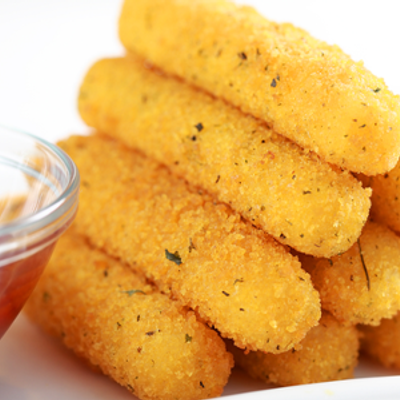Mozzarella cheese sticks