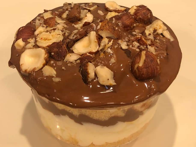 Konafa Nutella Chocolate Cup