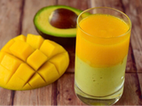 Avocado With Mango Juice