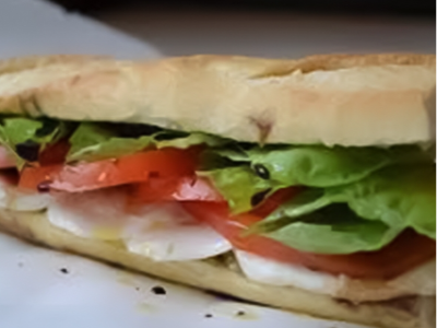 White Cheese Sandwich
