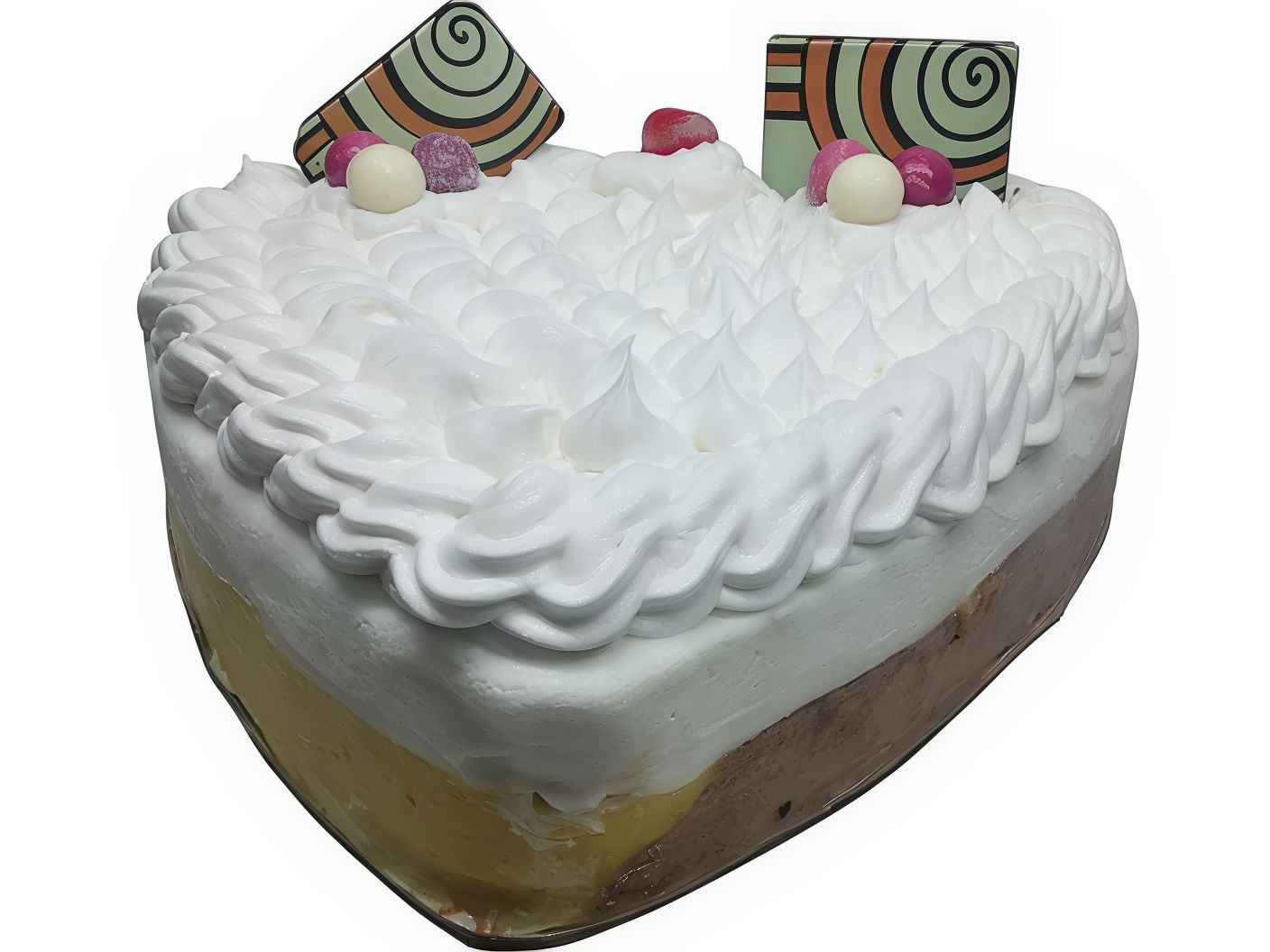 Jumbo Heart Ice Cream Torte