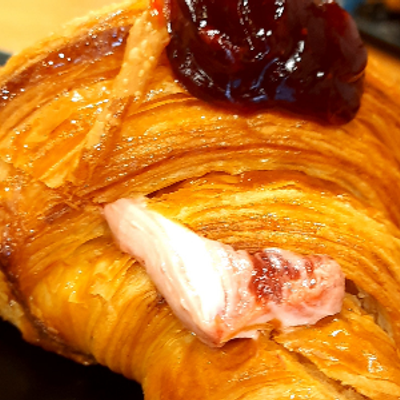 Strawberry Cream Croissant