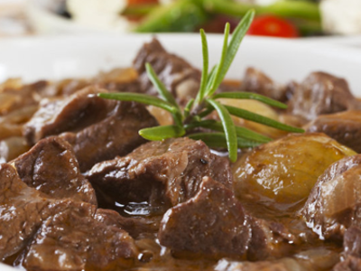 Veal Cubes Casserole