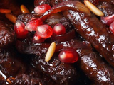 Sausage With Pomegranate Molasses