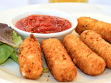 Fried Mozzarella Cheese Sticks