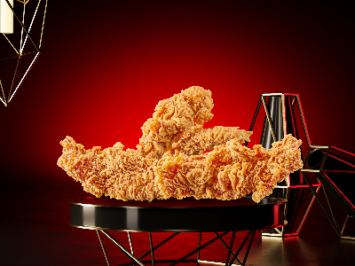 Dega's Chicken Strips Meal - 3 Pieces