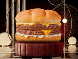 Cheesy Burger Sandwich
