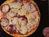 Salami with Mozzarella Cheese