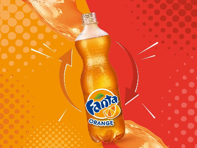 Fanta Orange Bottle - 400ml