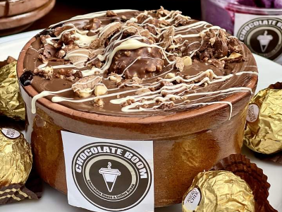 Ferrero Rocher Chocolate Casserole