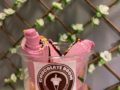 Red Berry Ice Cream Roll