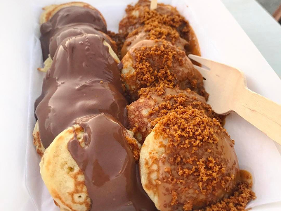 Mini Pancake Lotus And Nutella