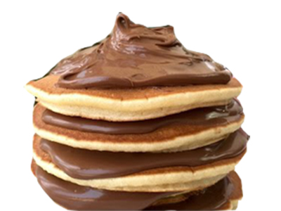 Pancake With Nutella Chocolate