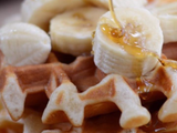 Nutella Banana Waffle With Cream