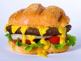 Cheese Beef Burger Sandwich