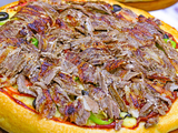 Meat Shawerma Pizza