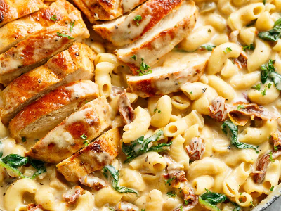 Pasta With Chili Chicken