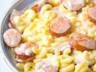 Pasta With Grilled Sausage