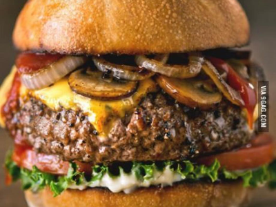 Cheetos Beef Burger Sandwich