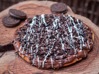 Chocolate With Oreo Waffle