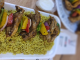 Rice Dish With Shish Tawook