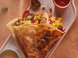 Beef Burger Crepe