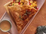 Fried Chicken Crepe