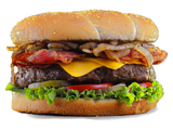 Angus Beef Bacon Burger Sandwich