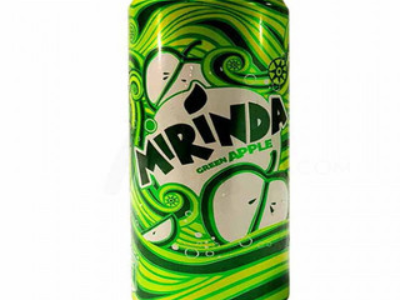 Mirinda Green Apple Can