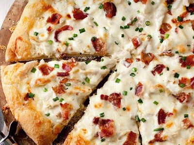 Crispy Chicken Pizza
