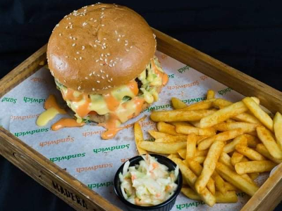 Mushroom Beef Burger