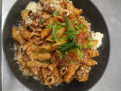 Pastrami Pasta