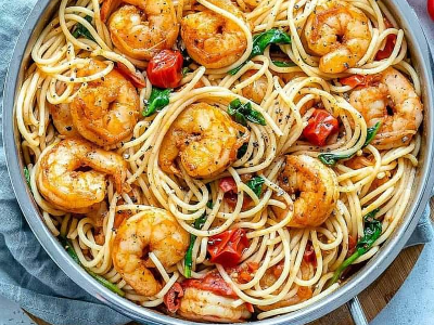 Spaghetti Shrimp Pasta Medium