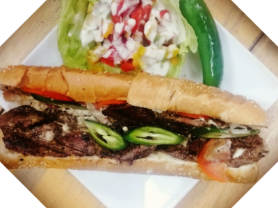 Grilled Liver Sandwich