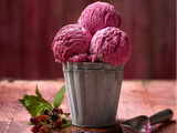 Cherry Ice Cream Roll