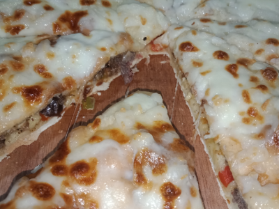 Hawawshi Mix Beef Topped With Cheese Large