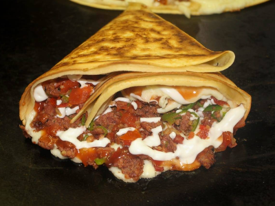 Oriental Sausage Crepe