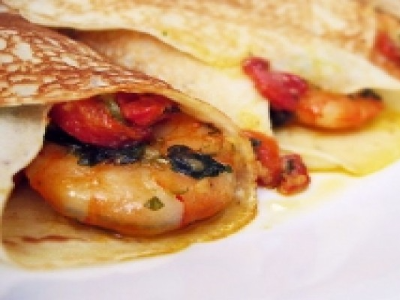 Shrimp Crepe