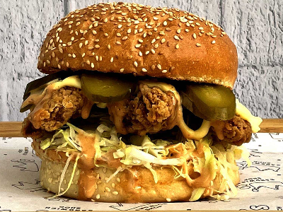 Crunchy Chicken Burger