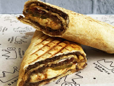Lebanese Kofta Sandwich