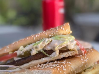 Lebanese Sujok Sandwich