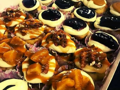 Pecan With Berry Cinnamon Bites Box - 24 Pieces