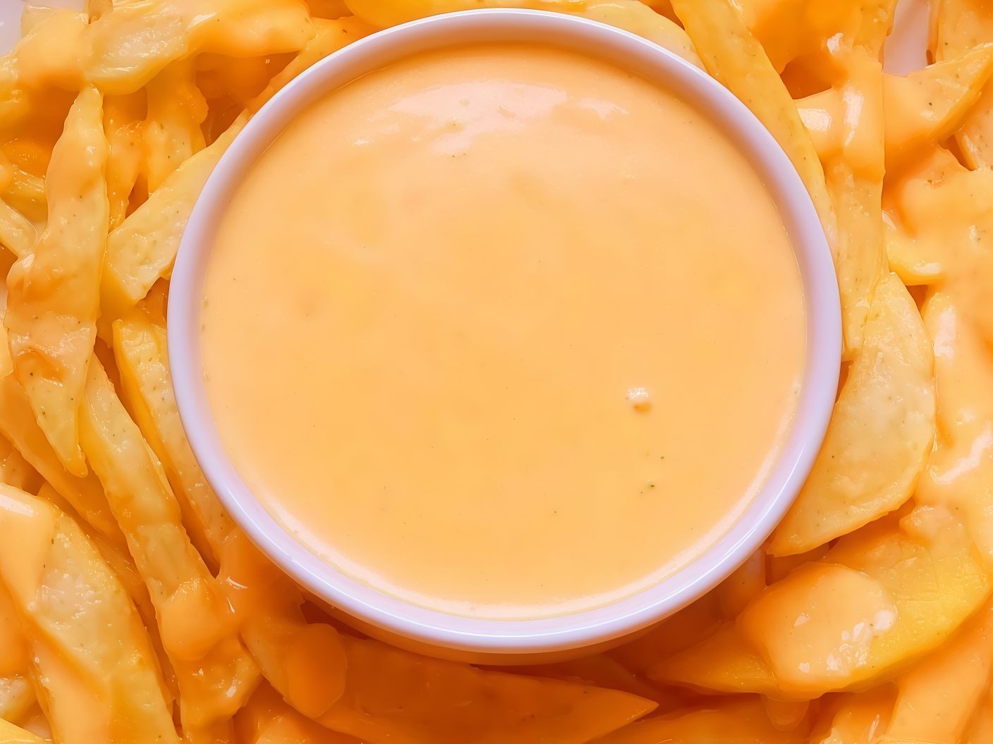 Cheddar cheese sauce