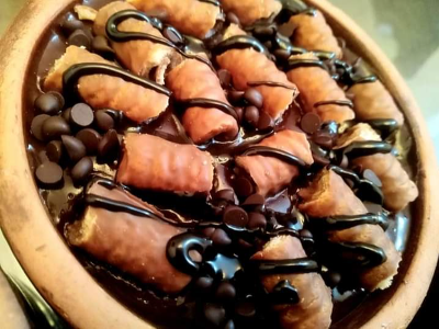 Flutes Chocolate Casserole