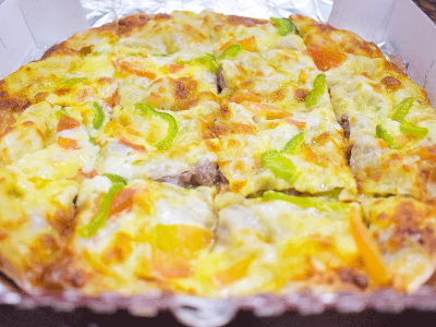 Oriental Sausage And Roumi Cheese Pie