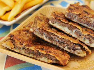 Meat Hawawshi With Mushrooms