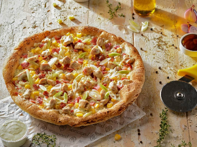 Chicken Ranch Pizza